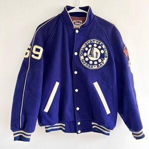 Vintage Goose Bay Blue Varsity Jacket 1969 60’s butwin letterman